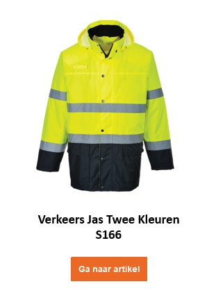 Afbeelding van het lichtcontrastverkeersvest S166 in geel met een link die naar de artikelpagina leidt.